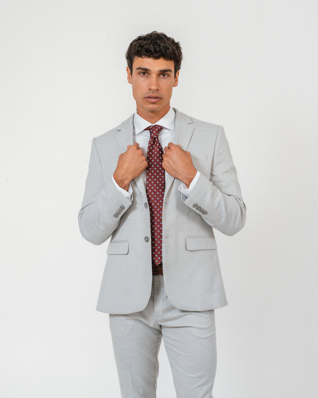 AMERICANA TRAJE GRÍS