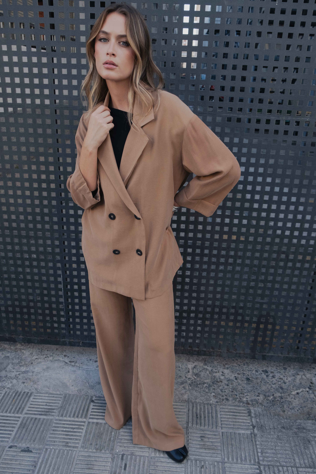 BLAZER OVERSIZE CRUZADA